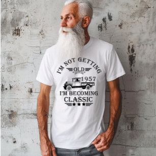 1957生まれ年のヴィンテージ誕生日 Tシャツ