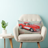 1957道路地図のコルベット ランバークッション (椅子)