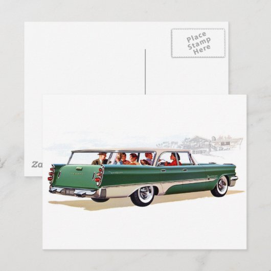 1957駅馬車 ポストカード (正面/裏面)