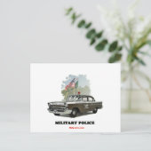 1957_シボレー_軍隊_Police ポストカード (スタンド正面)