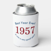 1957 ♥ 最高の年！オーバーザヒル誕生日ギフト 缶クーラー (缶正面)