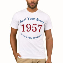 1957 ♥ 最高の年！60歳の誕生日シャツ