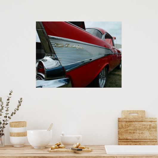 1957 Bel Air ポスター (キッチン)