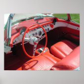 1957 Chevrolet Corvette ポスター (正面)