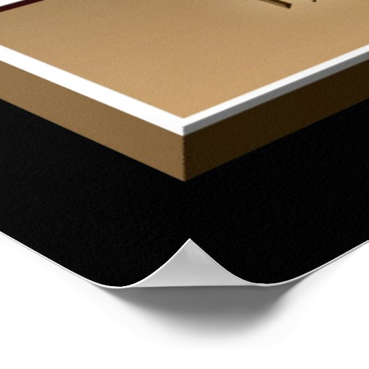 1957 Chevy Bel Air、Art Car、Junk、Post Apocalyse ポスター (角)