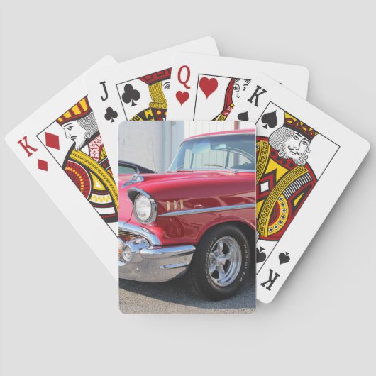 1957 CHEVY BEL AIR DECK OF PLAYING CARD トランプ (裏面)