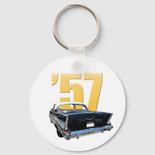1957 Chevy Bel Aire背面 キーホルダー (正面)