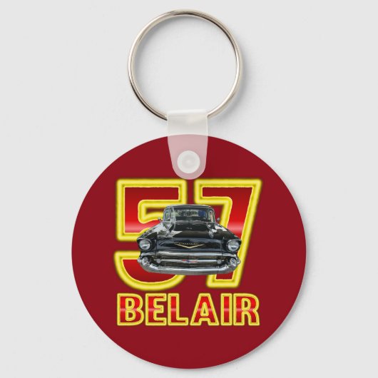 1957 Chevy Belair Keychain. キーホルダー (正面)