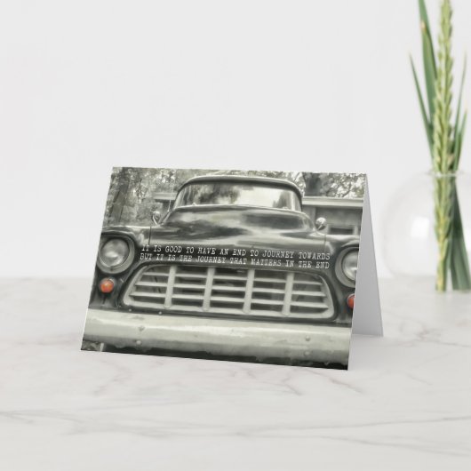 1957 CHEVY Greeting Card サンキューカード (正面)