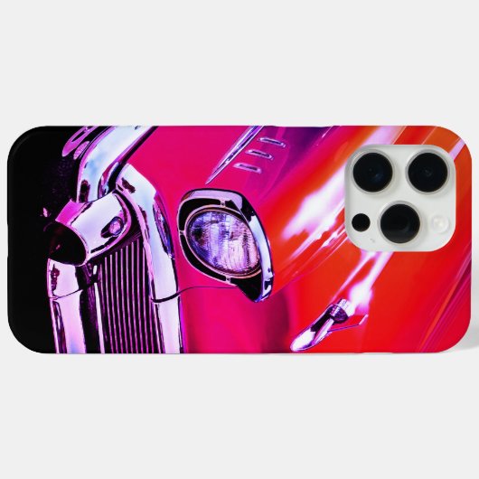 1957 Chevy Red & With Chromeアクセント Case-Mate iPhoneケース (裏面 (横))