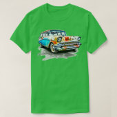 1957 Chevy Station Wagon Tシャツ (デザイン正面)