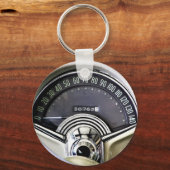 1957 Classic Sports Car Speedometer キーホルダー (正面)