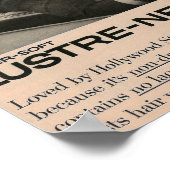 1957 Hairspray Ad ポスター (角)