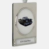 1958エドセルパッカーバナーオーナメント シルバープレートバナーオーナメント (右)