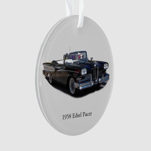 1958エドセルペーサーアクリルオーナメント オーナメント (正面)
