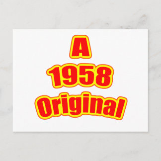 1958オリジナル赤 ポストカード