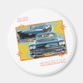 1958キャデラック3 マグネット