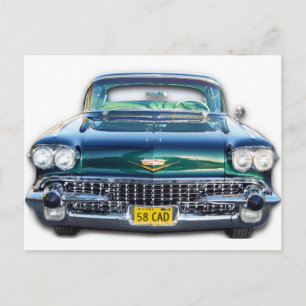 1958キャデラック ポストカード