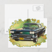 1958キャデラック#2 ポストカード (正面/裏面)