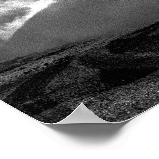 1958コルベットが燃え尽きる ポスター (角)