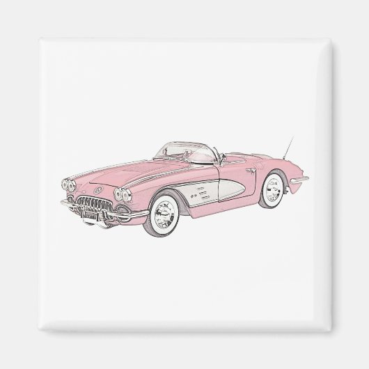 1958シブコルベット マグネット (正面)