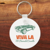 1958シボレーコルベット キーホルダー (正面)
