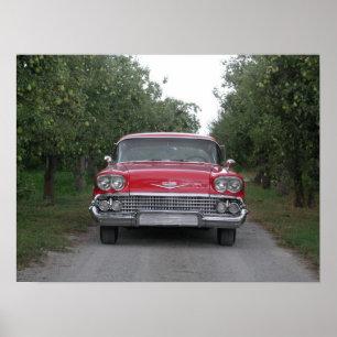 1958シボレーImpala ポスター