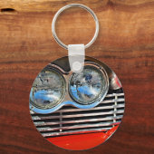 1958プリマスフューリー キーホルダー (正面)