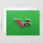 1958プリマスV8 ポストカード (正面/裏面)