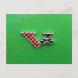 1958プリマスV8 ポストカード