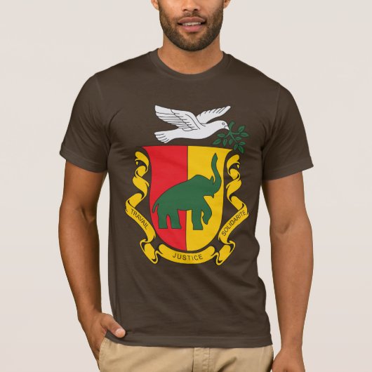 (1958年の) Tシャツギニーの紋章付き外衣 Tシャツ (正面)