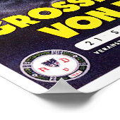 1958年ベルリングランプリヴィンテージレース ポスター (角)