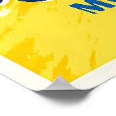 1958年ポルシェ・ベラ。モナコグランプリ公式II ポスター (角)