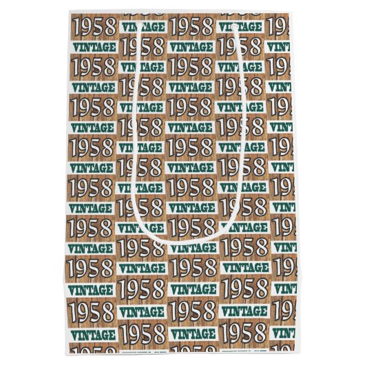 1958年生まれ中抱き枕 ミディアムペーパーバッグ (裏面)