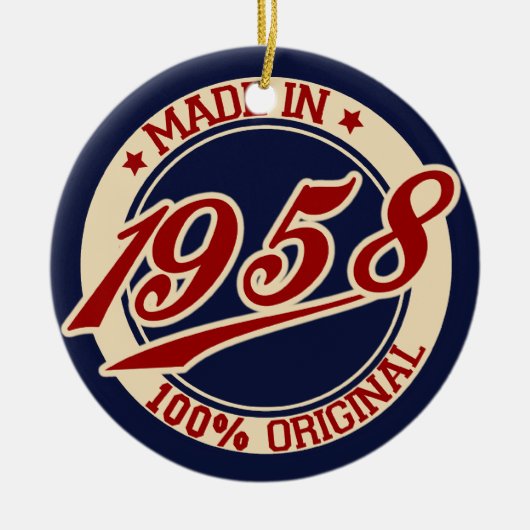 1958年製 セラミックオーナメント (正面)