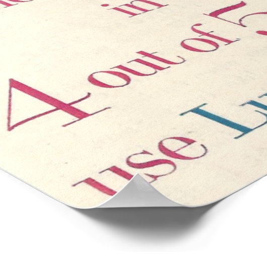 1958年Ad Lustre-Creme ポスター (角)