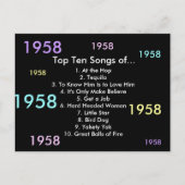 1958曲 ポストカード (正面)