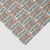 1958生まれ年ティッシュペーパー 薄葉紙 (詳細)