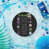 1958誕生日トリビアファクト紙プレート ペーパープレート (パーティー)