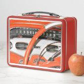 1958 Classic Car Dashboard メタルランチボックス (インサイチュ)