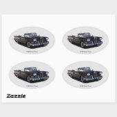 1958 Edsel Pacerシール 楕円形シール (シート)