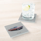 1959インパラガラスコースター ガラスコースター (アングル)