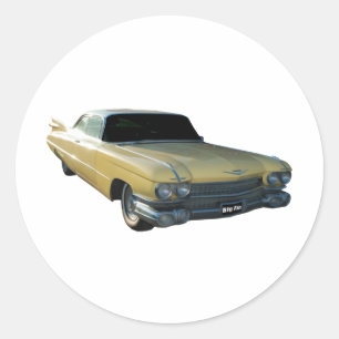 1959キャデラッククリーム ラウンドシール