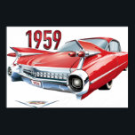 1959キャデラックヴィンテージ ポスター<br><div class="desc">1959キャデラックヴィンテージのポスター</div>
