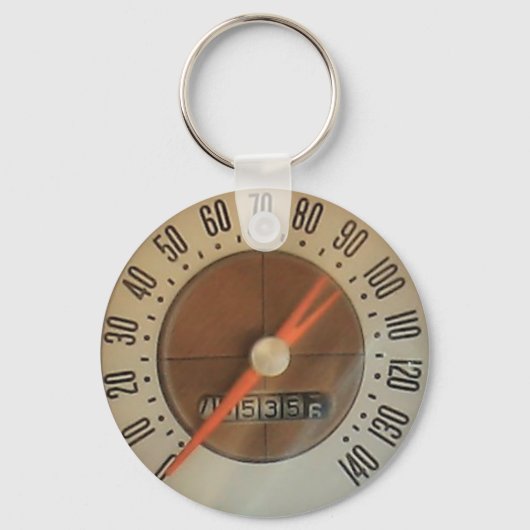 1959クラシック年スポーツカー キーホルダー (正面)