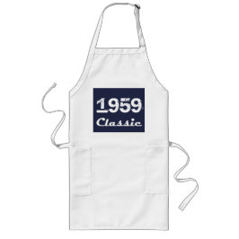 1959クラシック誕生祝い60 ロングエプロン