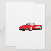 1959コルベット 便箋 (正面/裏面)