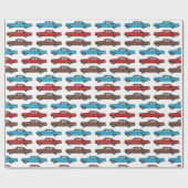 1959シェヴィイインパラクラシック車のデザイン ラッピングペーパー (フラット)