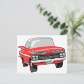 1959シボレー ポストカード (スタンド正面)