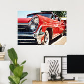 1959リンカーンコンチネンタルコンバーチブルポスター ポスター (ホームオフィス)